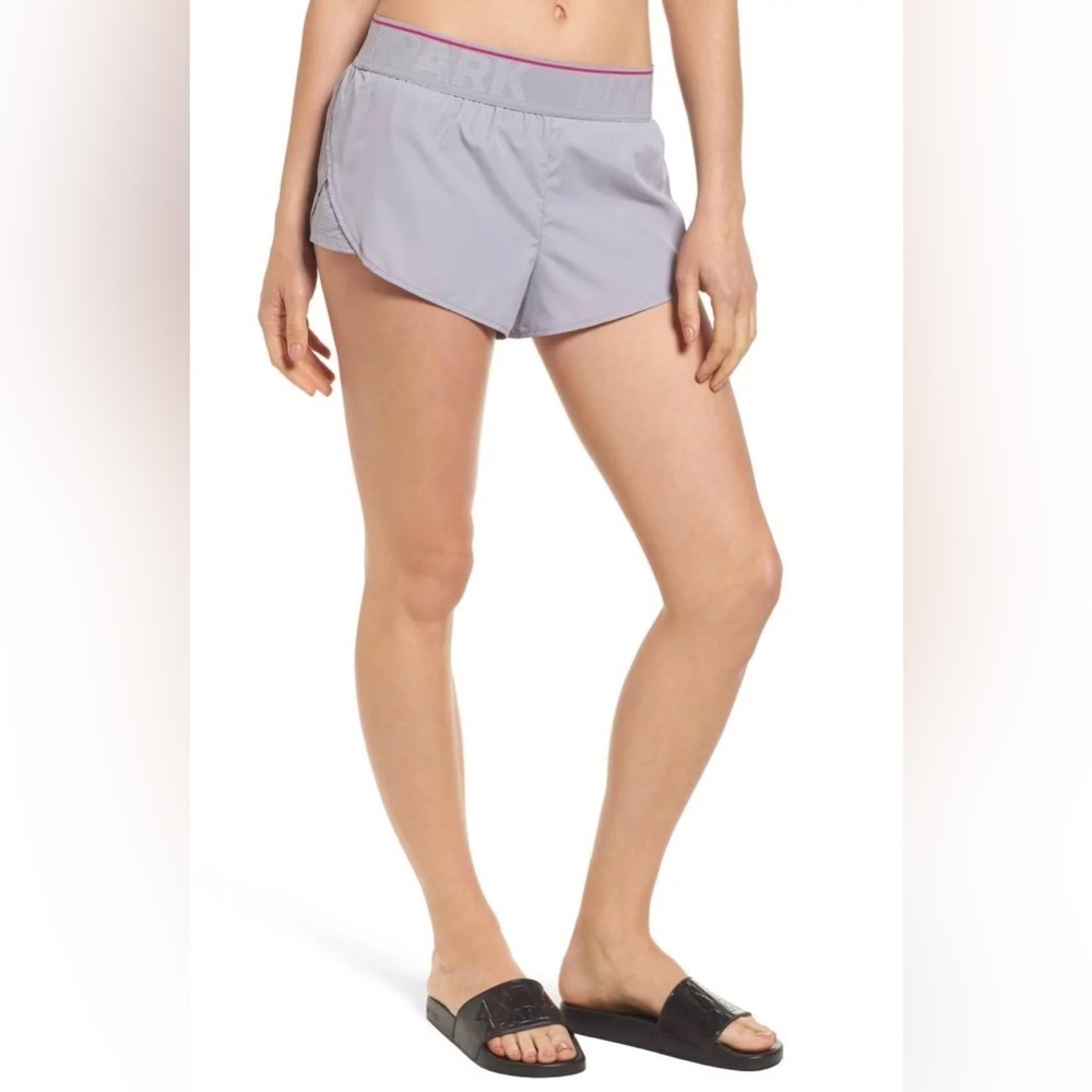 Ivy Park Perforated Panel Runner Shorts - Size L